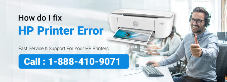 How do I fix HP Printer Error
